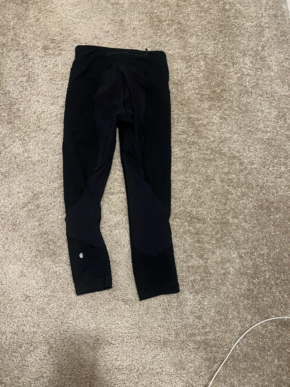 Lululemon pace rival crop 22”‎ black 4